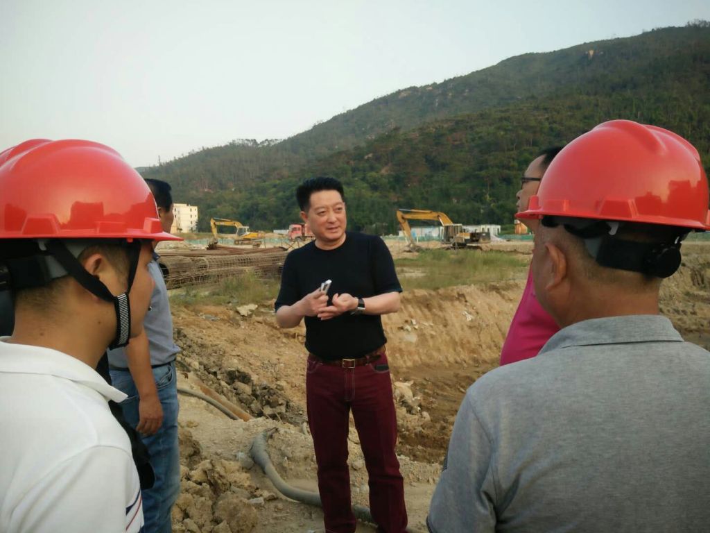 楊文龍董事長到珠海橫琴視察指導工作