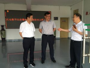 樟樹市委書記董曉明走訪銅鼓仁和